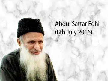 Abdul Sattar Edhi, The Philanthropist of Pakistan