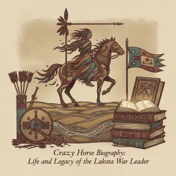 Illustration for Crazy Horse