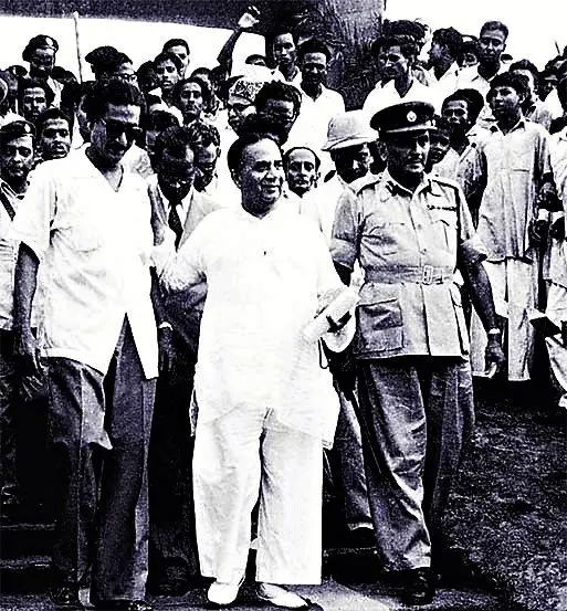 Suhrawardy and Bangabandhu  Communal harmony