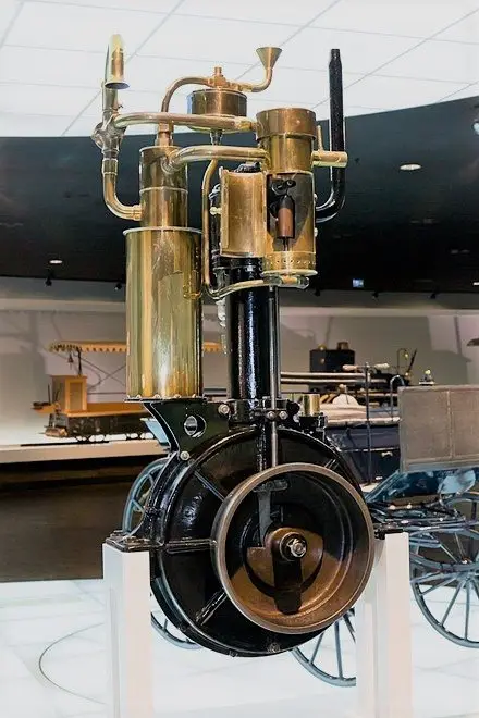 The 1885 Grandfather Clock Engine
