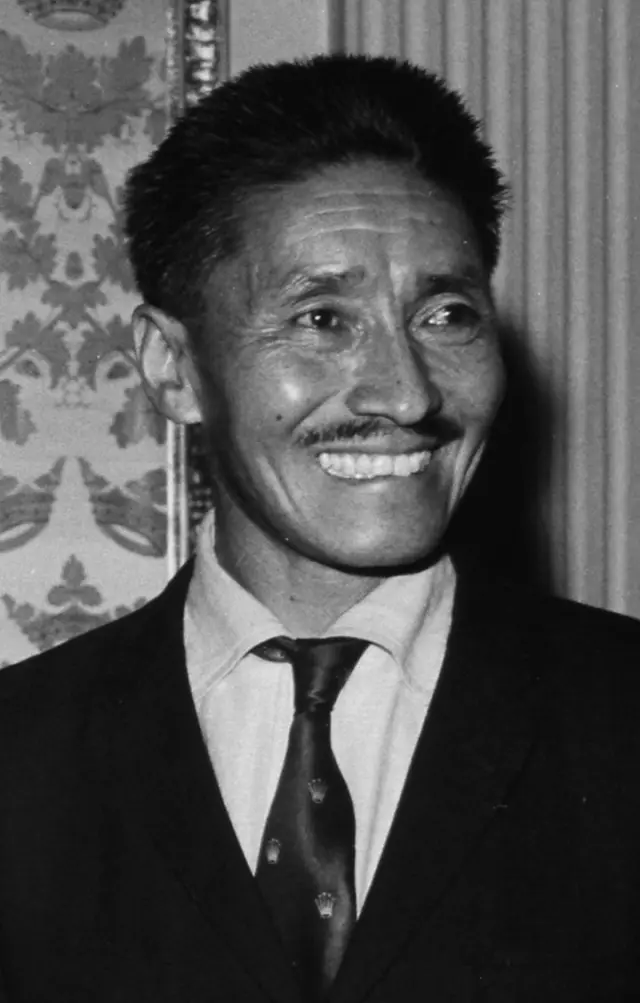 Portrait of Tenzing Norgay