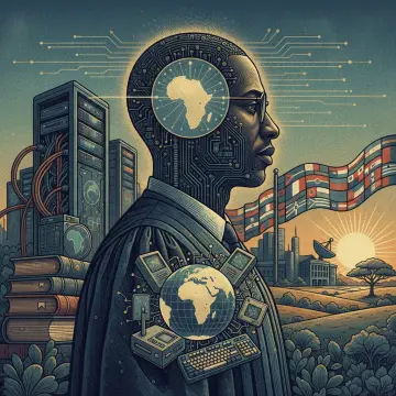 Illustration for Nii Quaynor