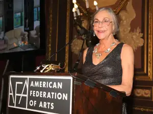 Walmart's Alice Walton addressing at the American Federation of Arts