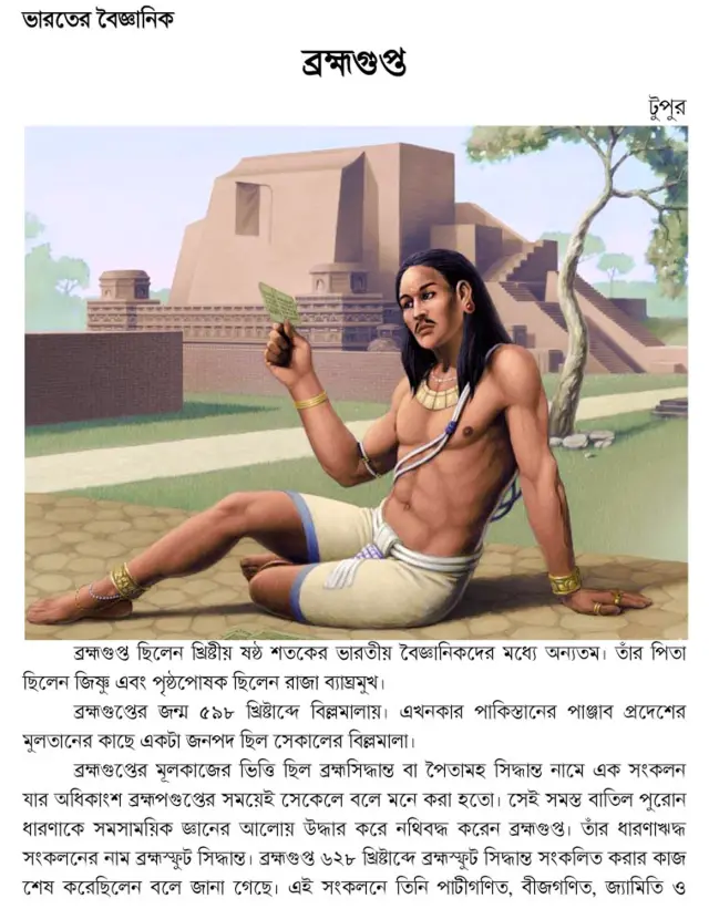 Brahmagupta, his invention and story in Hindi Language