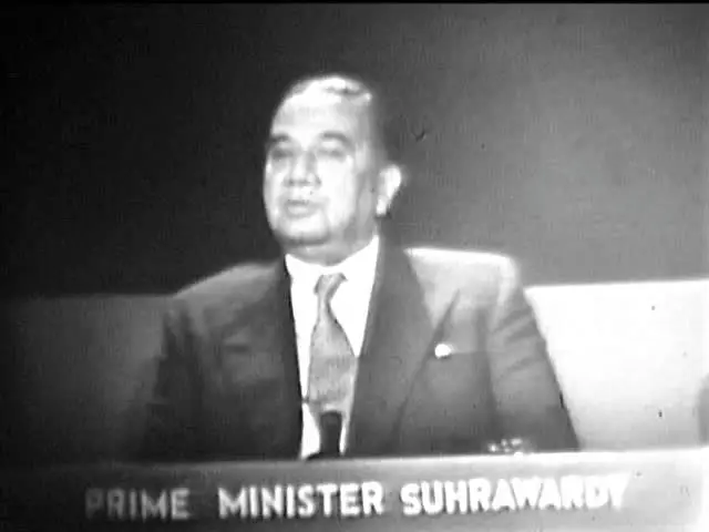 Interview with Prime Minister Huseyn Shaheed Suhrawardy of Pakistan