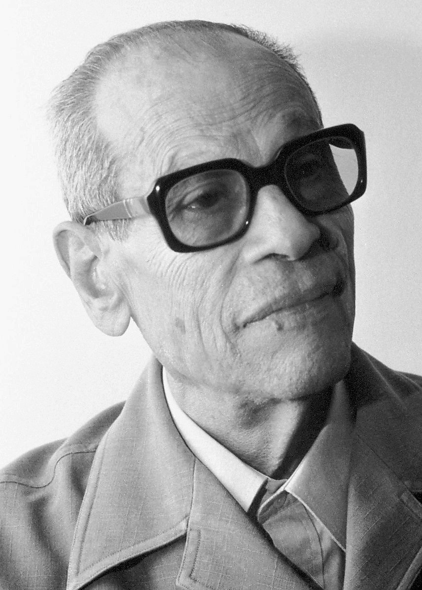 Portrait of Naguib Mahfouz