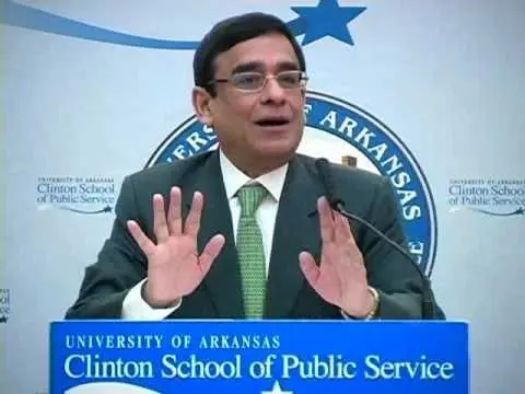 Javaid Laghari at the Clinton School