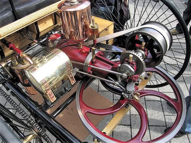 Engine of the Benz Patent Motorwagen – Karl Benz