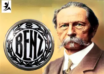 Karl Benz – Engineer portrait