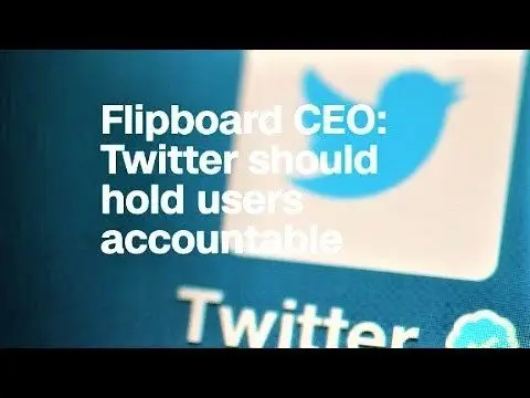 Flipboard CEO Twitter needs to hold users accountable – Michael McCue