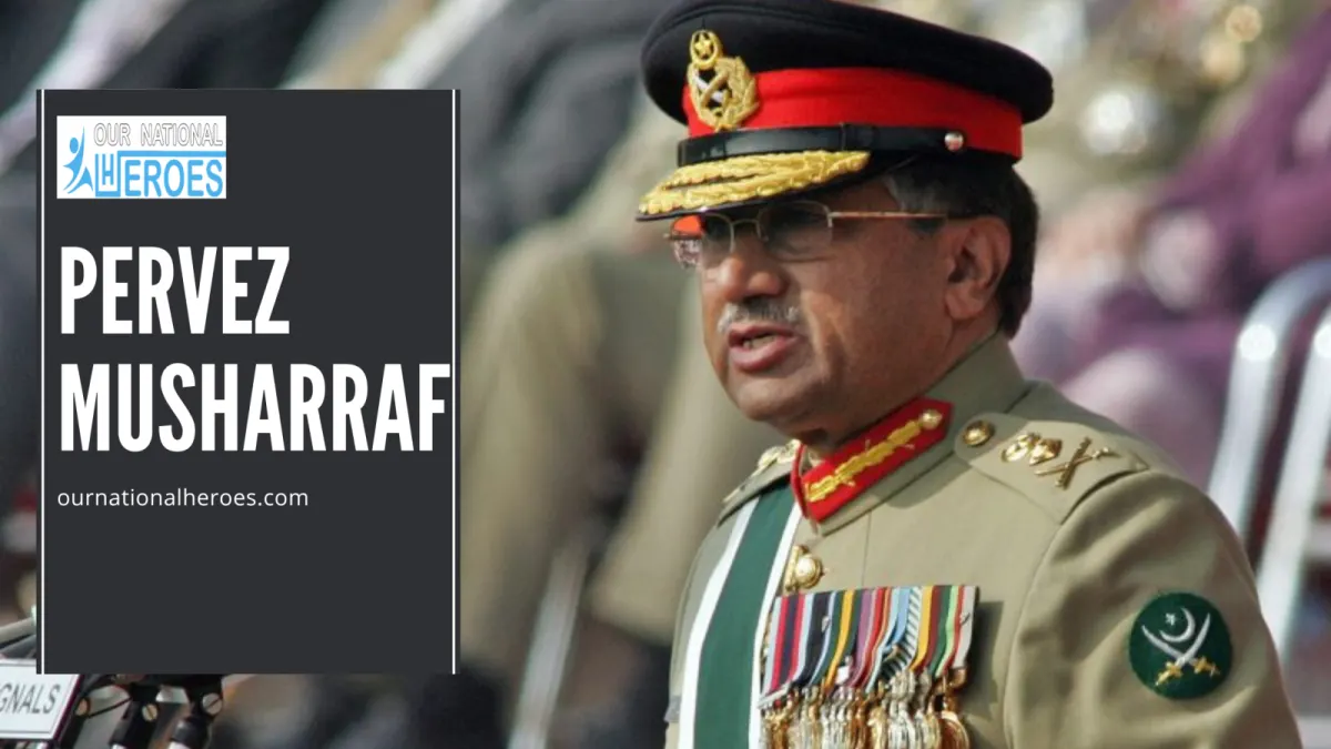 Pervez Musharraf – Military Officer and politician portrait