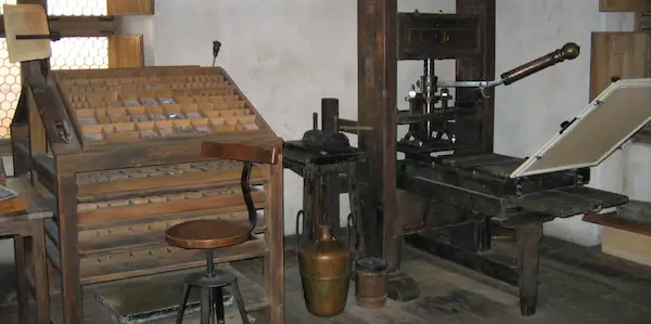 Gutenberg's Legacy and the Continued Power of Print – printing press