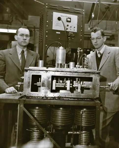 In the early 1950s, Charles Townes (left) invented the maser, a predecessor of the modern laser – Theodore Maiman