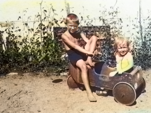 Ingvar-Kamprad in his childhood